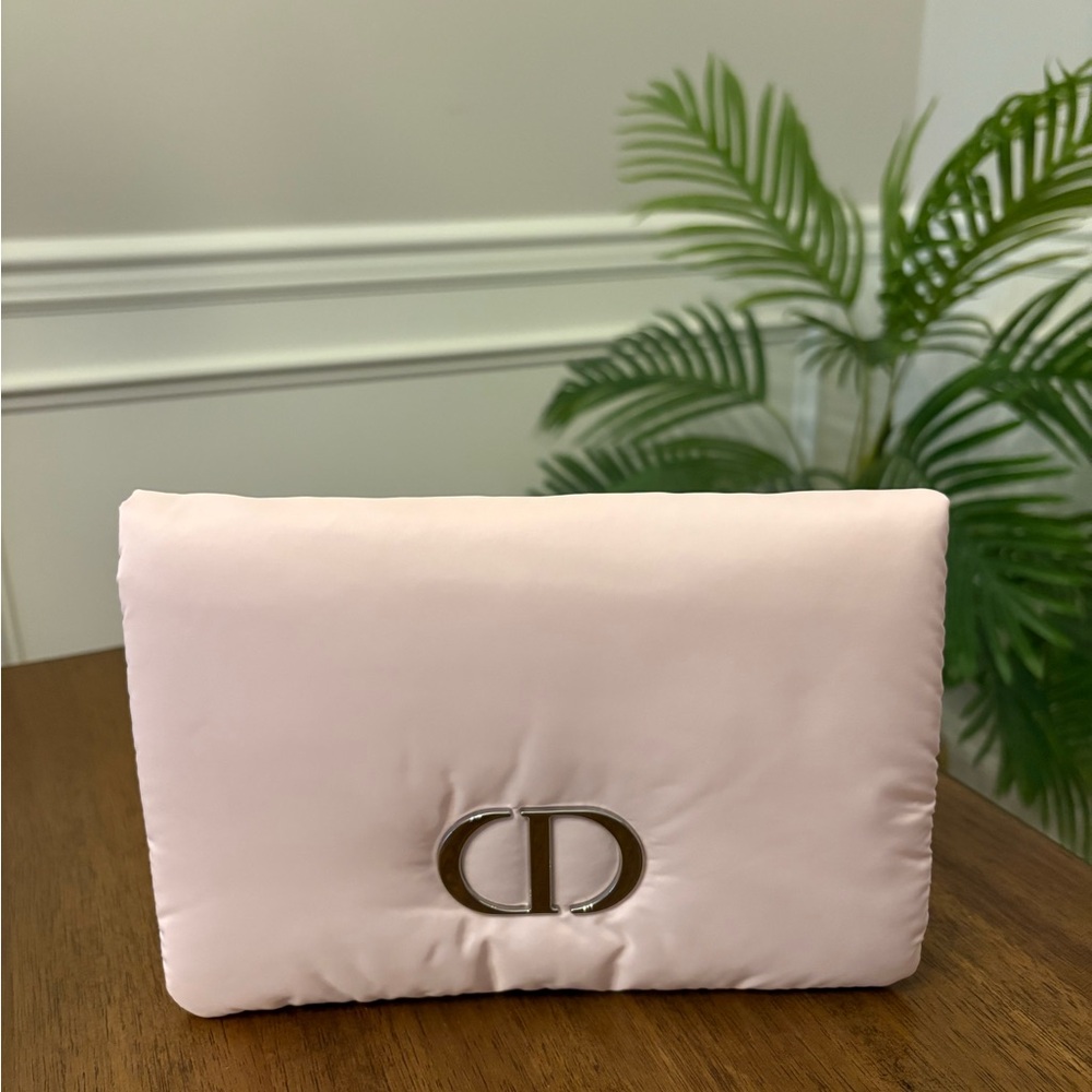 Pink Dior pouch